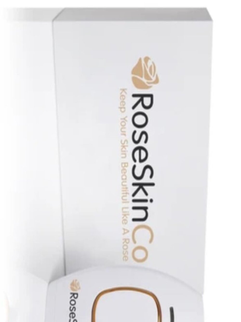ROSE SKIN CO IPL HAIR REMOVAL DEVICE WHITE EUC
